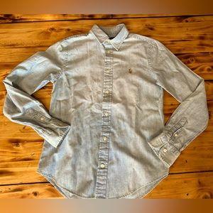 Ralph Lauren Polo denim chambray shirt size XS barely worn